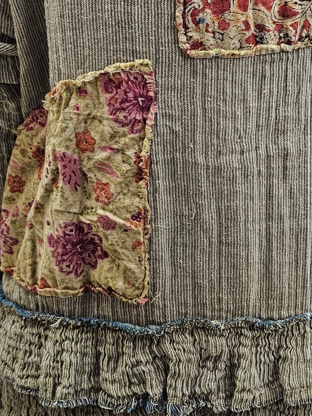 A RARE BIRD RUFFLE PATCHED JACKET - Picture 5 of 5